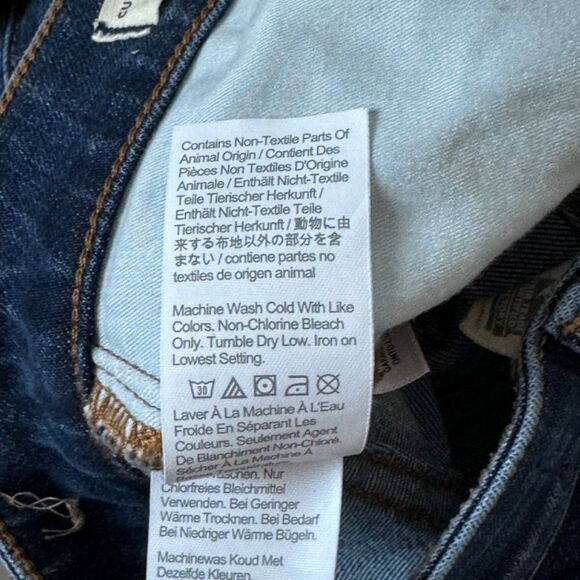Madewell Curvy High Rise Skinny Whiskered Jeans Sz 27 - Picture 10 of 12